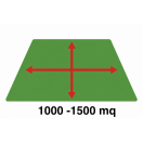 Area 1000-1500 mq