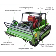 Trincia Radiocomandato 120cm Diesel